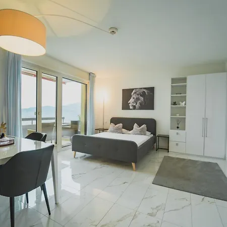 Apartment Tessa&aurora - Incredible View & Pool With Parking Lugano